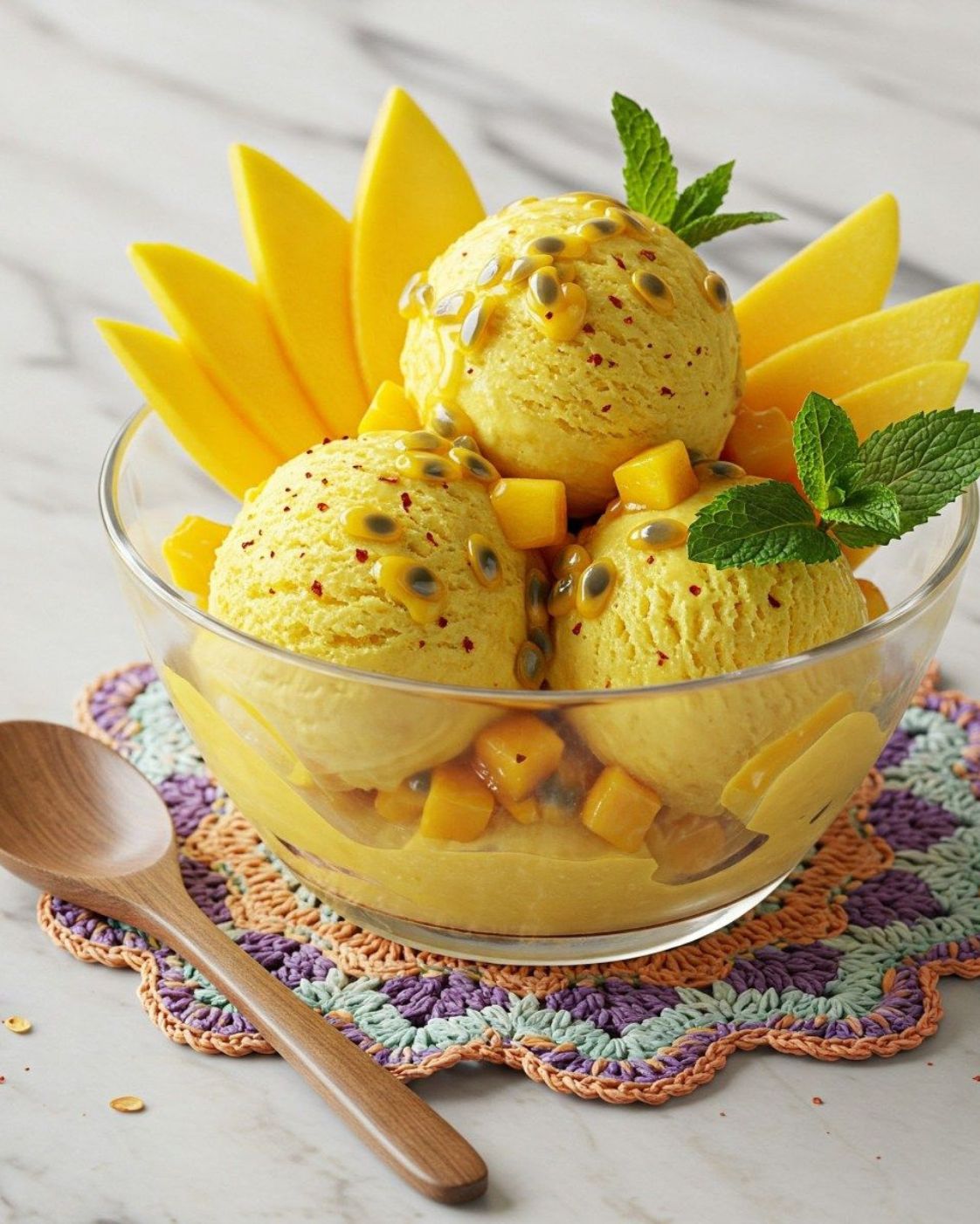 Mango con Maracuyá