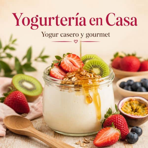 Curso Yogurtería en Casa
