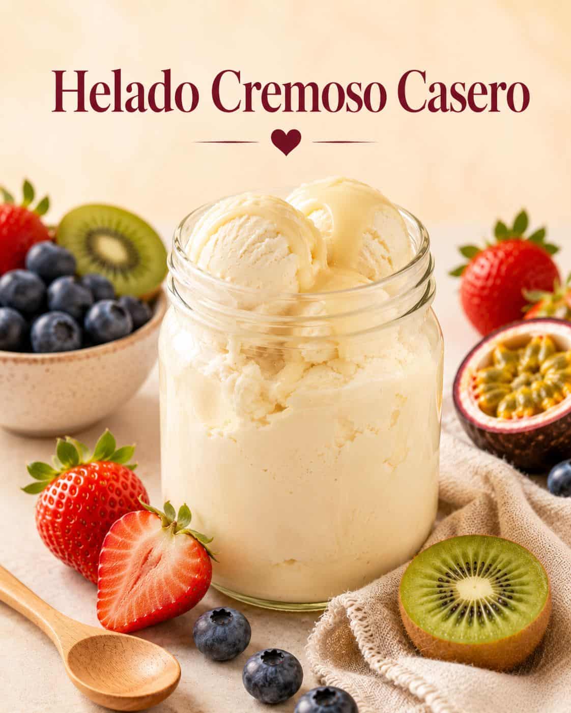 Bono 3 — Helado Cremoso Casero
